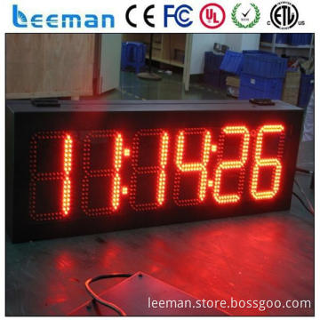 digital led time and temperature display 220v digital timer led clock display